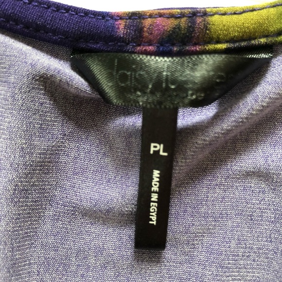 Daisy Fuentes Floral Top, Sz PL - Picture 5 of 6